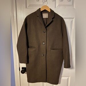 Everlane Cocoon parka coat 00 small coyote brown